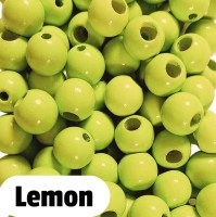 Sicherheitsperlen 12mm lemon